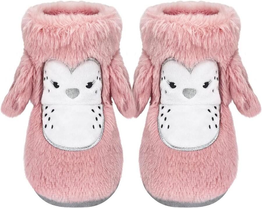 Dinosaurus Klauwhuisslippers voor Kinderen Antislip Pluche Comfortabele Warme Pantoffels