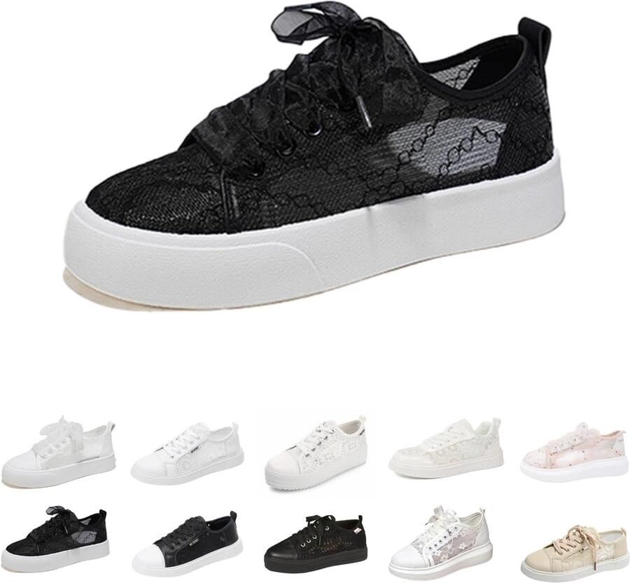 Dirndlschoenen voor dames klederdrachtschoenen platte kant dirndlschoenen Oktoberfest sneakers voor jurk bruid bruiloftsschoenen klederdrachtschoenen lichte comfortabele stoffen schoenen