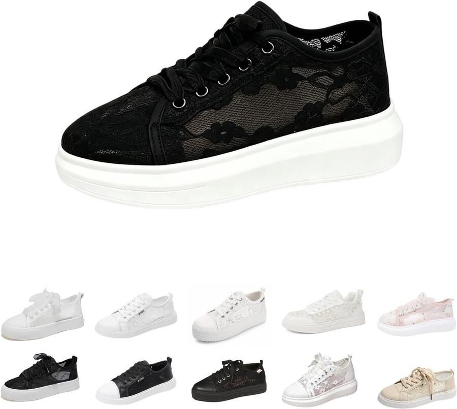 Dirndlschoenen voor dames klederdrachtschoenen platte kant dirndlschoenen Oktoberfest sneakers voor jurk bruid bruiloftsschoenen klederdrachtschoenen lichte comfortabele stoffen schoenen