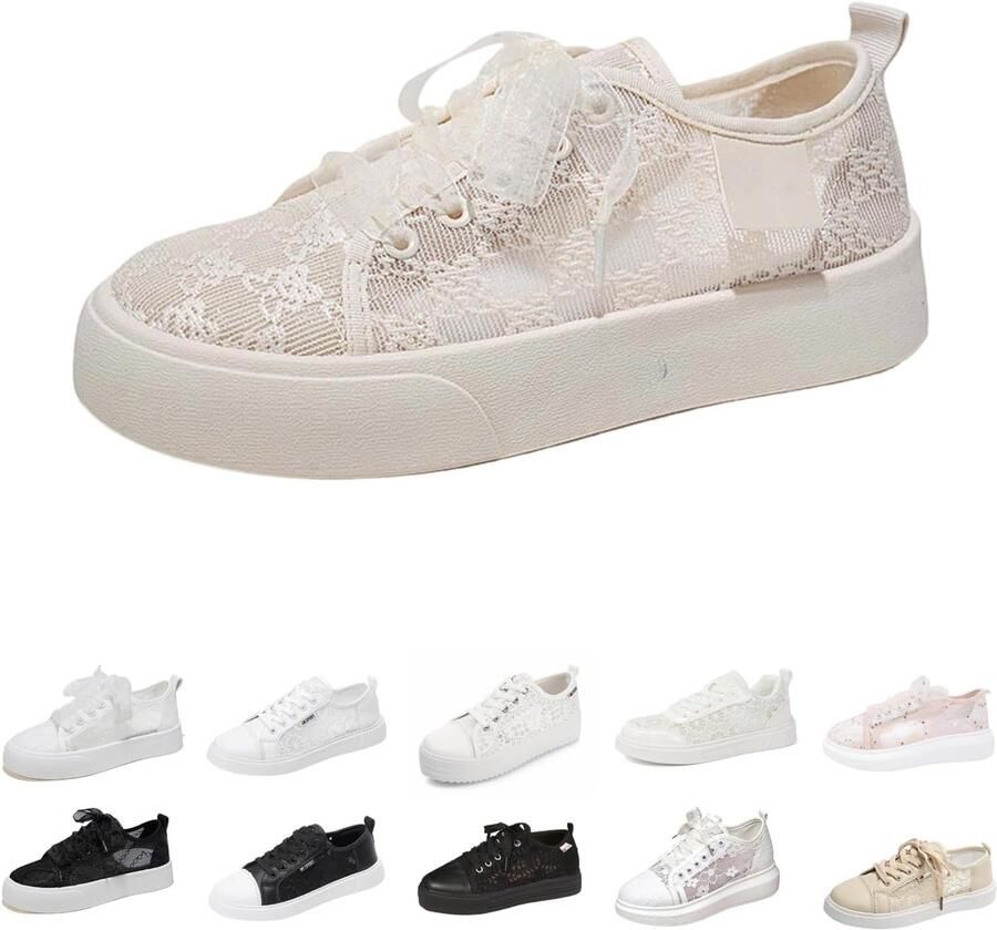 Dirndlschoenen voor dames klederdrachtschoenen platte kant dirndlschoenen Oktoberfest sneakers voor jurk bruid bruiloftsschoenen klederdrachtschoenen lichte comfortabele stoffen schoenen