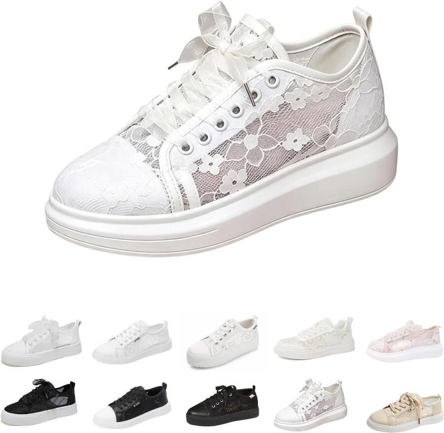 Dirndlschoenen voor dames klederdrachtschoenen platte kant dirndlschoenen Oktoberfest sneakers voor jurk bruid bruiloftsschoenen klederdrachtschoenen lichte comfortabele stoffen schoenen