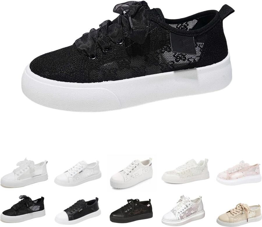 Dirndlschoenen voor dames klederdrachtschoenen platte kant dirndlschoenen Oktoberfest sneakers voor jurk bruid bruiloftsschoenen klederdrachtschoenen lichte comfortabele stoffen schoenen