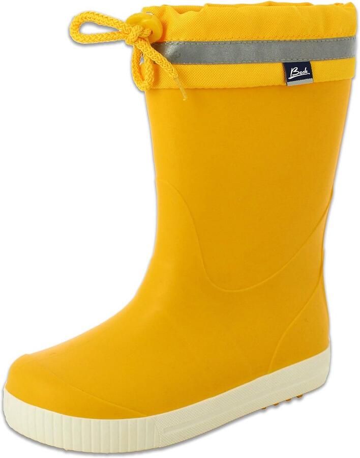 Donkerblauwe Rubber Regenlaarzen voor Kinderen Waterdicht en Veilig