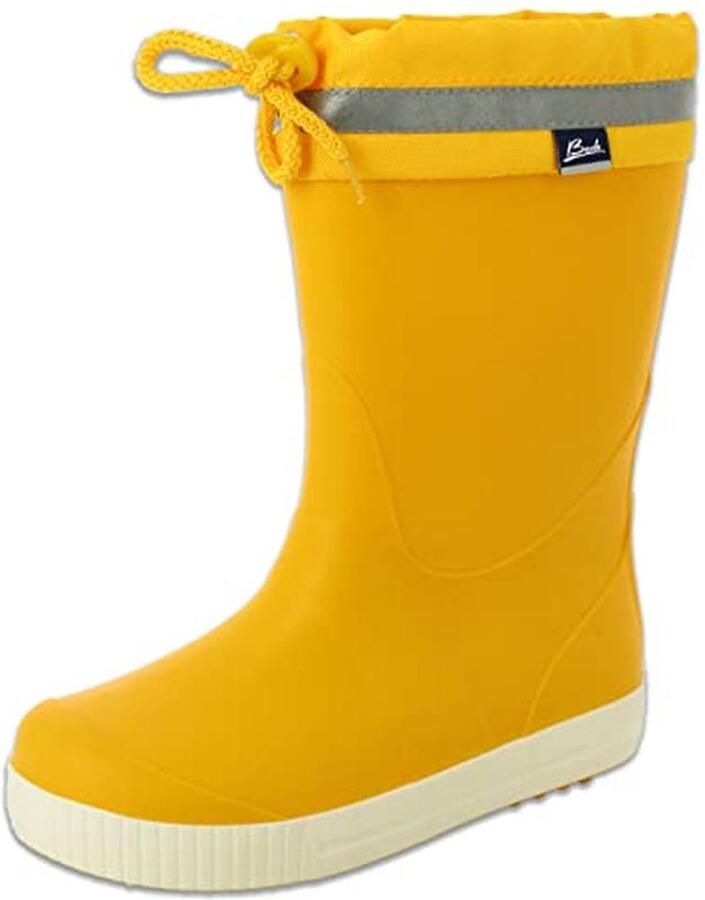 Donkerblauwe rubberlaarzen voor kinderen EU waterdicht en antislip