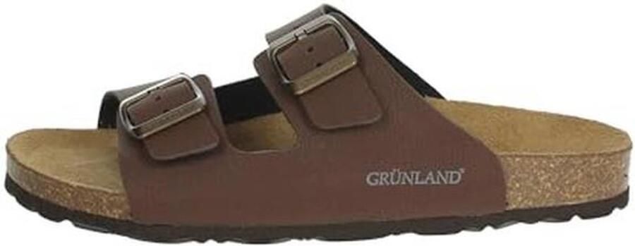 Doppelschnallen Slipper in Echtleder voor Comfort en Stijl