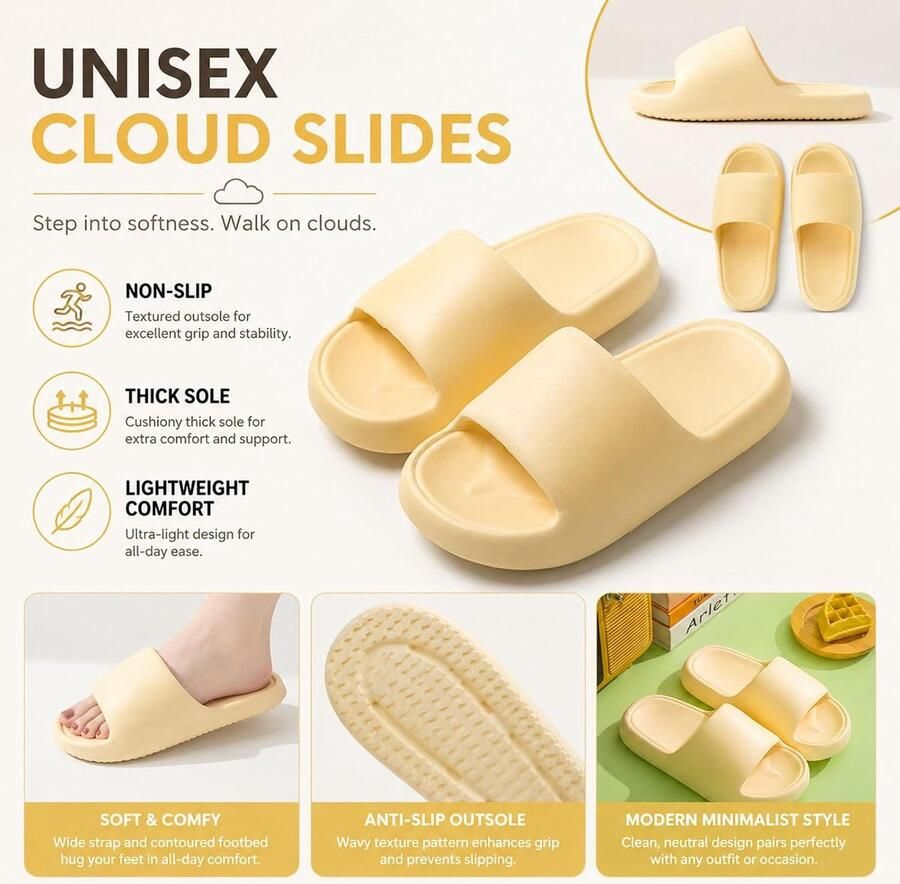 Douche Slippers Huis Binnen Buiten Glijbanen Sneldrogend Antislip Slaapkamer Sandalen Comfort Lichtgewicht