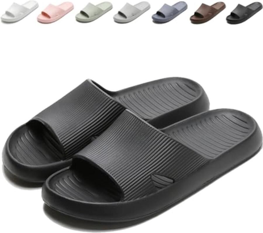 Douche Sloffen voor en Zachte Comfortabele Ultralichte Zomerpantoffels Slipvaste Sneldrogende Badschoenen Sandalen