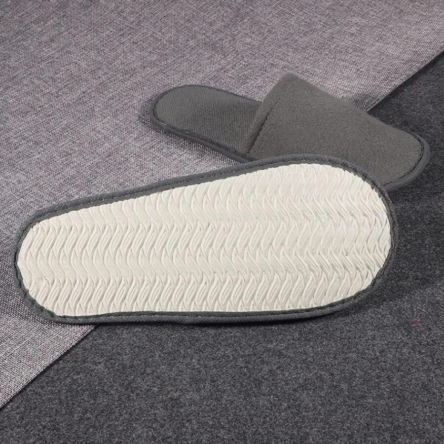 Draagbare antislip wegwerppantoffels hotelslippers