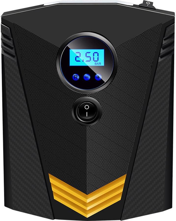 Draagbare auto-luchtcompressor digitaal display bandenpomp met automatische uitschakeling en LED-verlichting