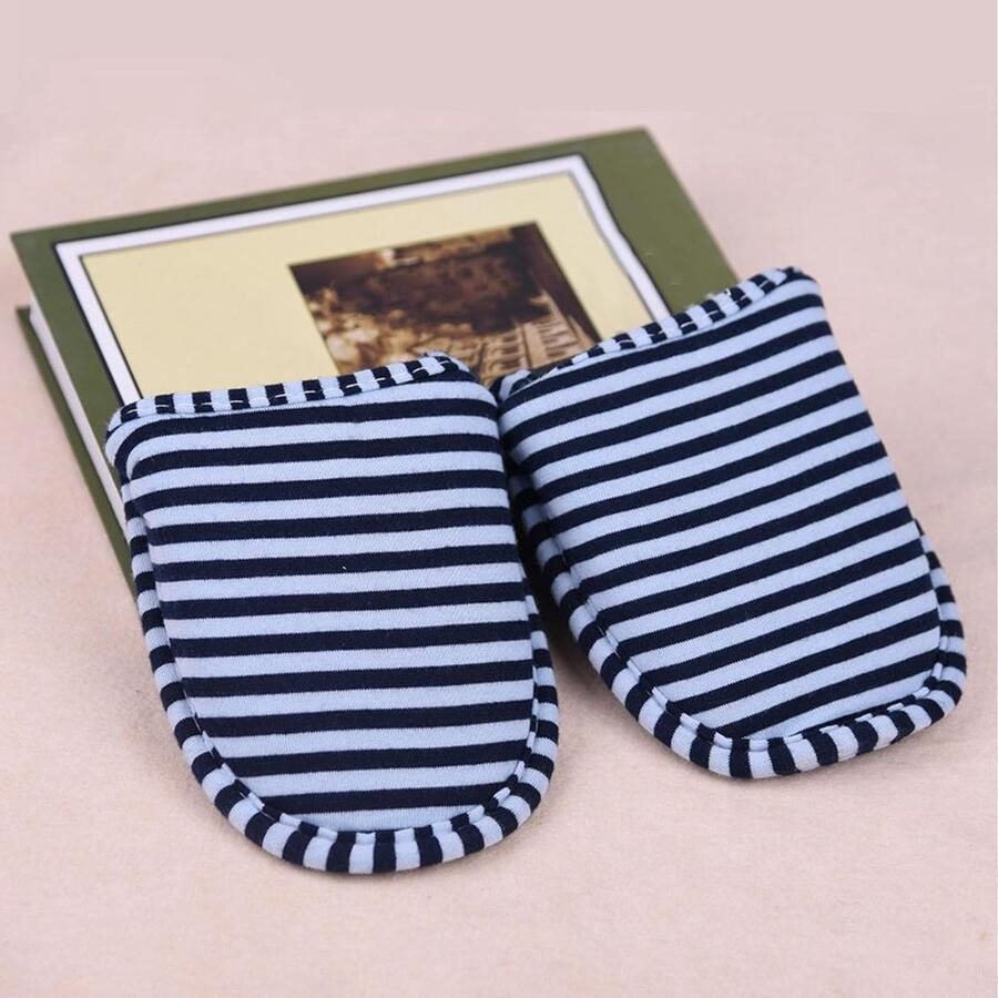 Draagbare en Opvouwbare Reisslippers voor Thuis en Onderweg Herbruikbare Hotel Slippers voor Binnen en Buiten