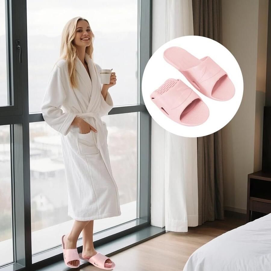Draagbare Reis Slippers Vouwbare Antislip Schoenen voor Hotel en Thuisgebruik Comfortabel en Lichtgewicht