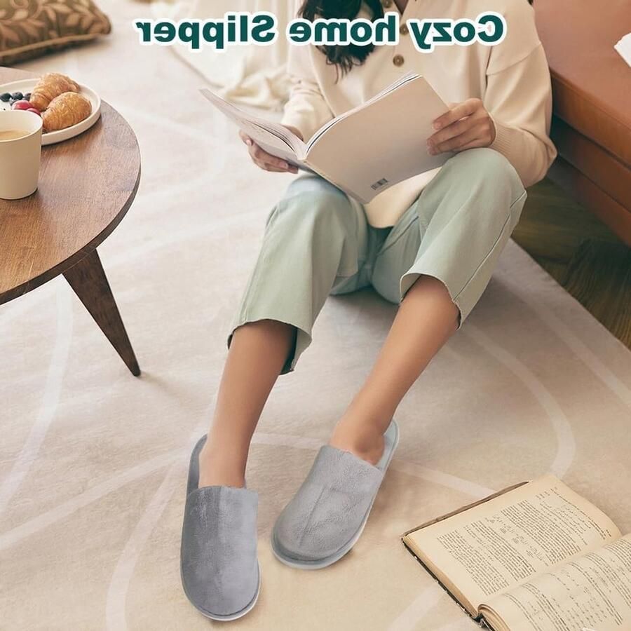 Draagbare Reusable Slippers voor Reizen Hotel en Thuis Antislip Badslippers voor nen en M L
