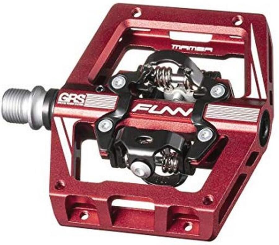 Dubbelzijdige MTB Klikpedalen voor optimale krachtoverdracht met SPD-schoenplaatjes