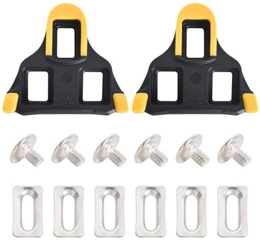 Duo-set Fietsschoenen Met Bevestiging Voor SPD-SL Pedalen Geschikt Voor Wegfietsen Wedstrijdfietsen en Spinning