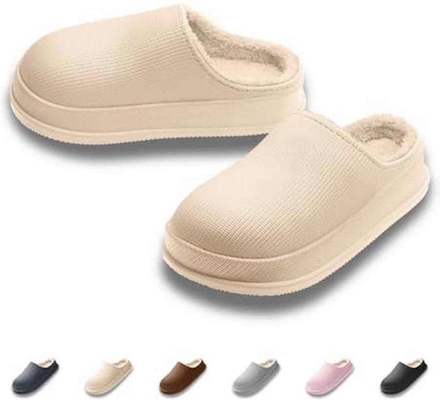 Duurzame en comfortabele veganistische pantoffels voor en 100% plasticvrij waterdicht en antislip