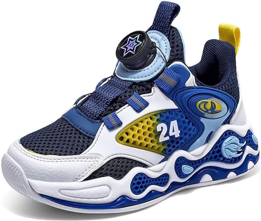 Duurzame kindersneakers met dikke zool voor jongens