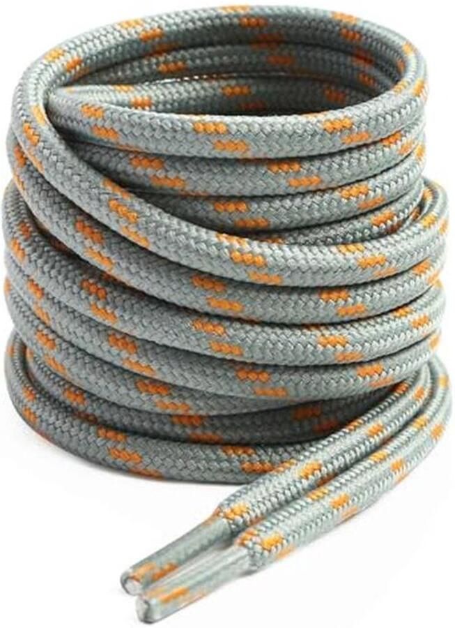 Duurzame Laarzen Veters voor Wandelschoenen en Werkschoenen Ronde Veters in Kleuren