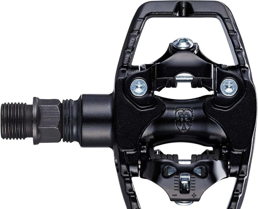 Fietspedalen MTB pedalen Stabiliteit tijdens fietsen Verbeterde contactinterface breed Zwart