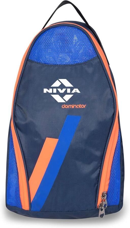 Duurzame Polyester Sportschoentas met Apart Scheenbeschermervak Blauw