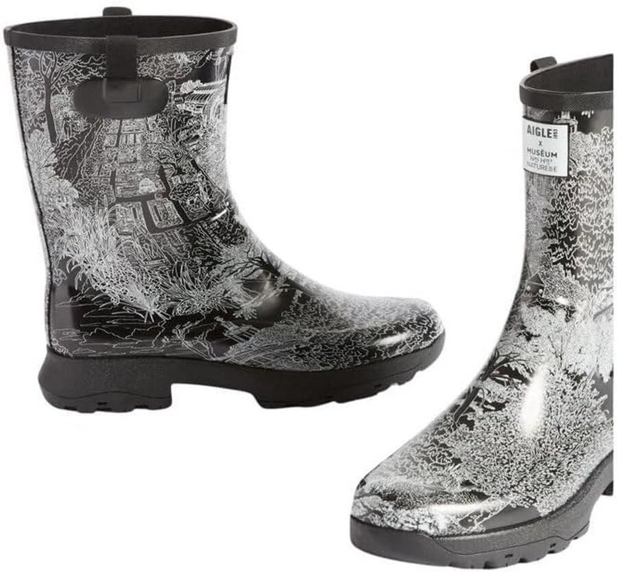 Duurzame Rubberen Regenlaarzen voor Dames met Trendy Print