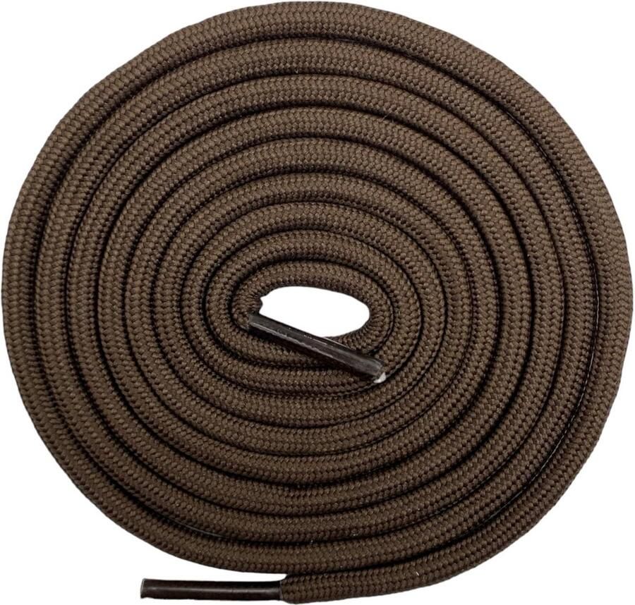 Duurzame Schoen- en Wandellaces (Donkerbruin) Sterk en Slijtvast voor Laarzen en Sneakers