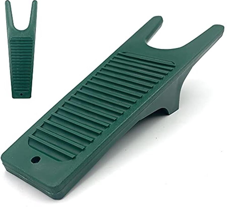 Duurzame Welly Boot Remover met Schraper Ideaal voor Modderige Schoenen in Donkergroen