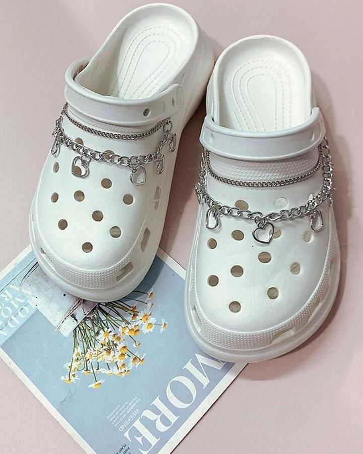 E-Ambar Doe-het-zelf schoenkettingdecoratie voor sandalen en kleding