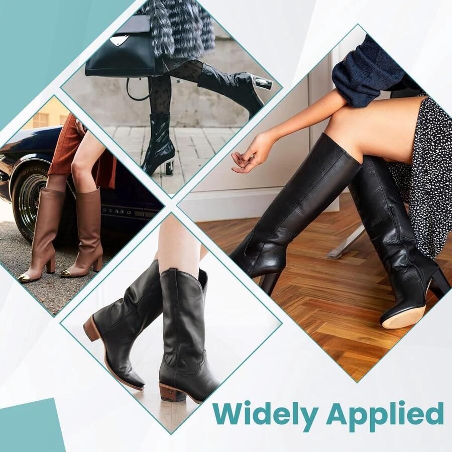 E-Ambar Laarzenvormers Zwart Steuninleg Hoge Laarzen Beschermt Kreukels Bewaart Netjes &