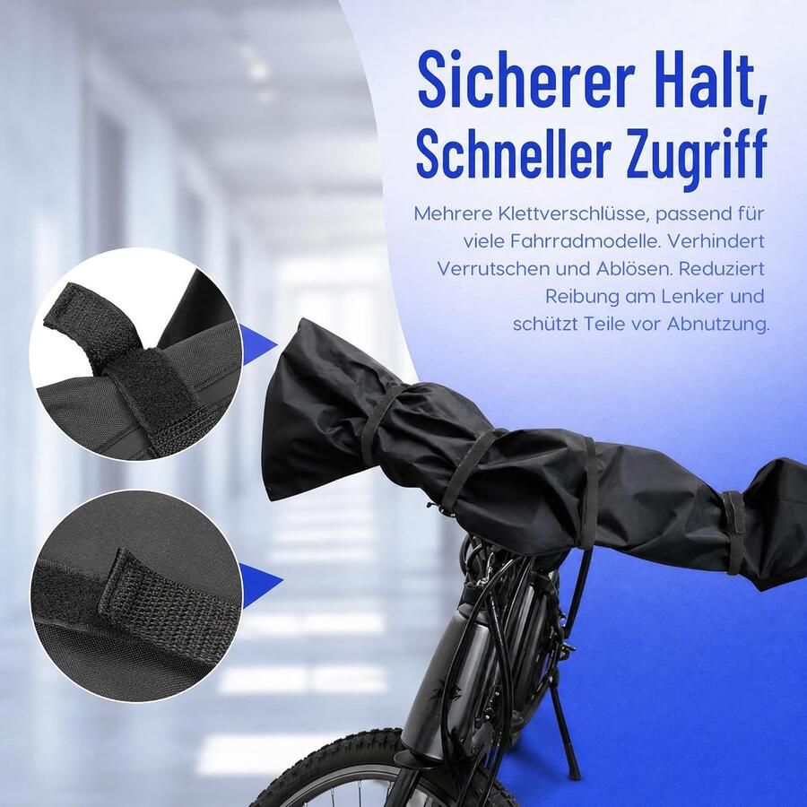 E-bike transportbescherming accessoires waterdicht universele transportbescherming e-bike voor fietsendrager scheurvast vocht- en stofbescherming zwart