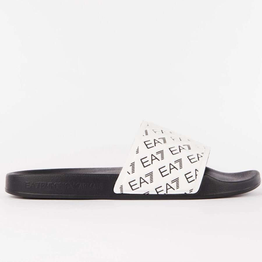 Ea7 emporio ar i 7x000109_af15125 Slippers Wit Zwart