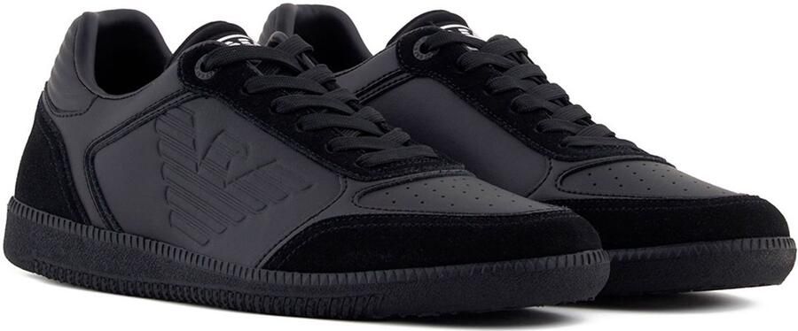 EA7 Emporio Ar i Sneakers met labelprints model 'NEW HERITAGE EAGL'