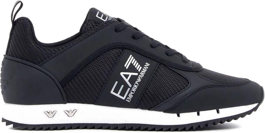 Ea7 emporio ar i Black & White Carbon Schoenen Zwart