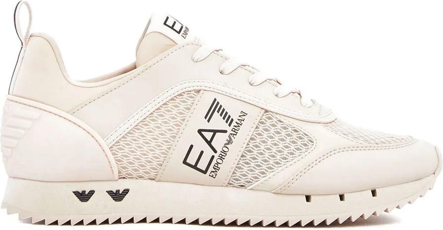 Ea7 emporio ar i Black & White Laces Schoenen Beige