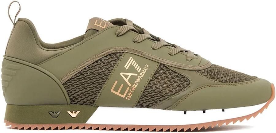Ea7 emporio ar i Black & White Laces Schoenen Groen