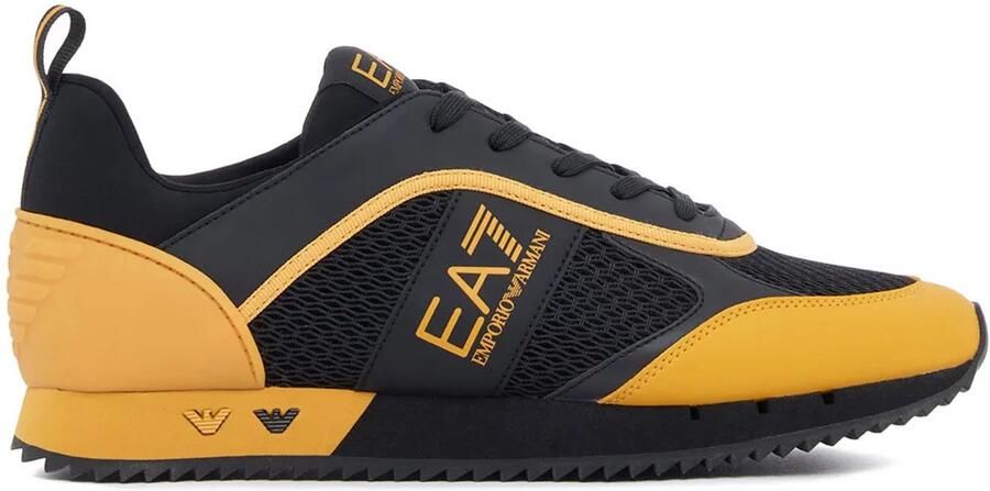Ea7 emporio ar i Black & White Laces Schoenen Zwart
