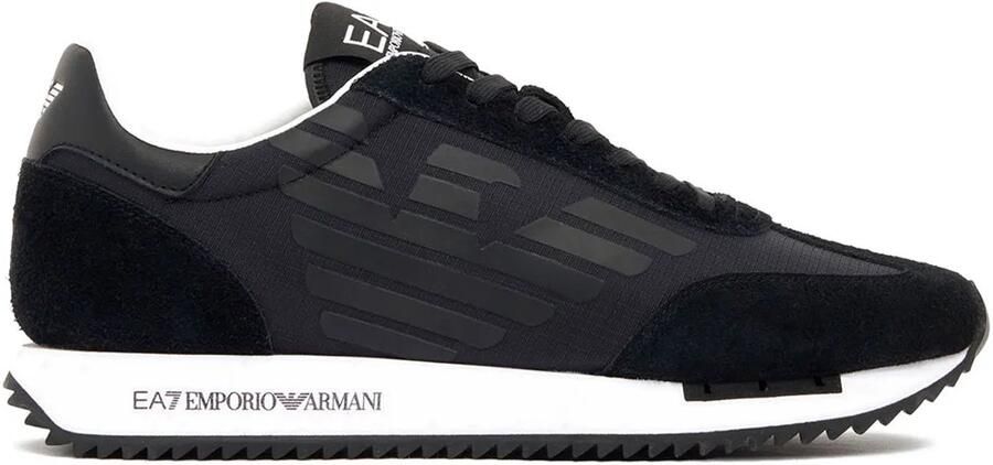 Ea7 emporio armani Black & White Vintage Mix Schoenen Zwart