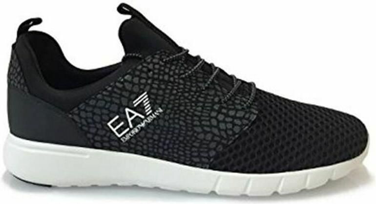 Ea7 emporio armani New Racer Mesh U sneakers 278090 7P299 00020 Zwart