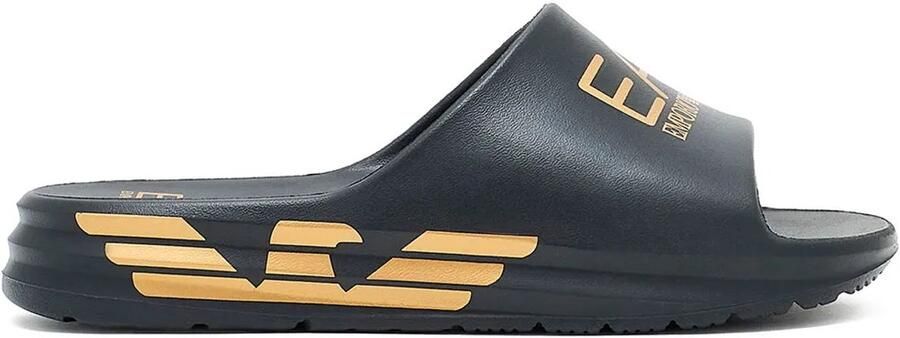 Ea7 emporio ar i Water Sports Crusher Distance Slippers Zwart
