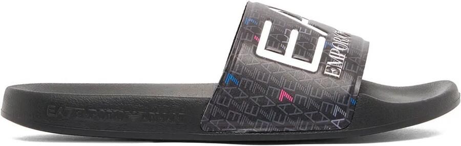 Ea7 emporio ar i Water Sports Visibility Slippers Zwart