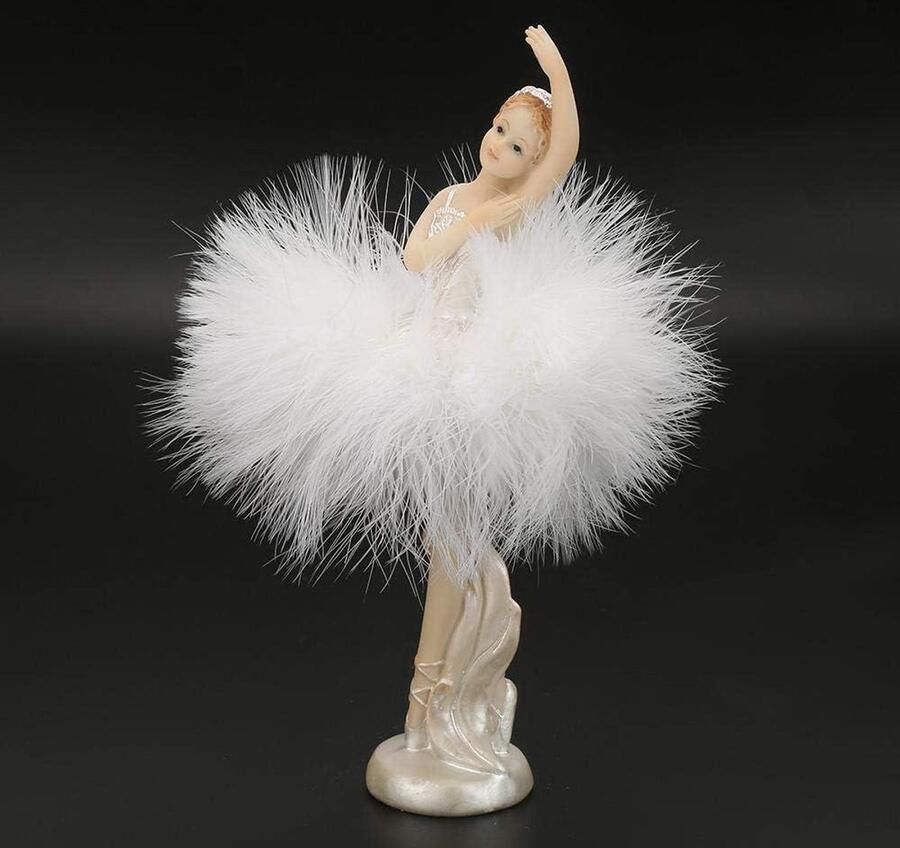 Ballerina decoratie voor meisjes mini ornament voor dansliefhebbers