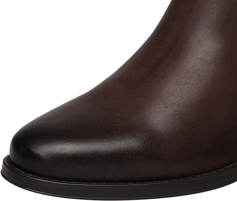 Echt Leder Westers Wijnoogst Chukka Chelsea Derby Laarzen Zip Enkel
