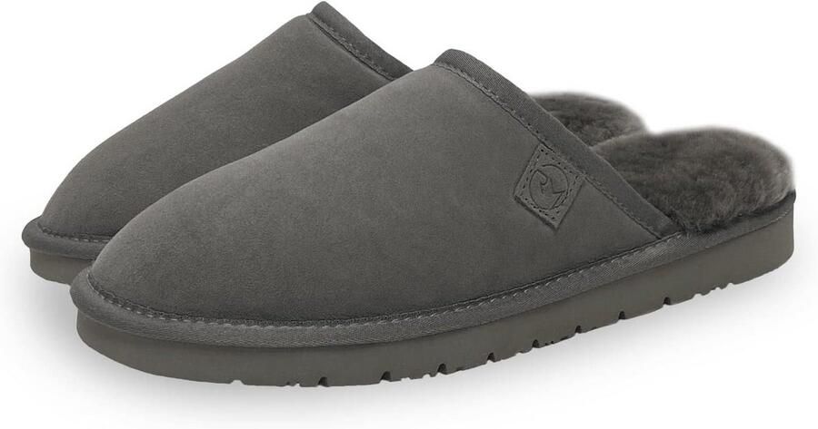 Echte Schapenvacht Pantoffels voor Heren met EVA-zool Comfortabel en Duurzaam