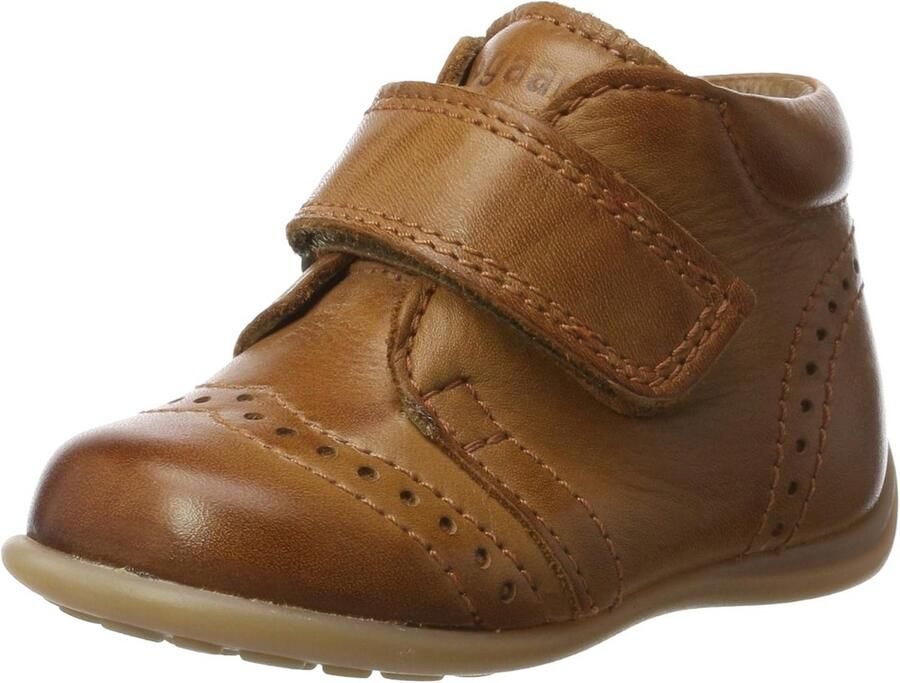 Eerste Loopschoenen Jongens met Stevige Hielinzet Leer