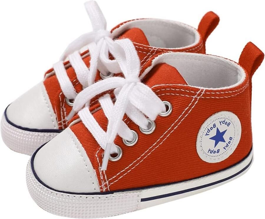 Eerste Loopschoenen Kind Canvas Schoenen Ade d Zachte Zool Antislip