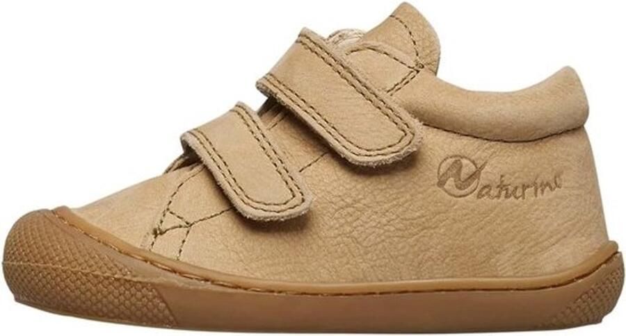 Eerste Loopschoenen voor Jongens met Suède Bovenwerk en Rubberen Zool