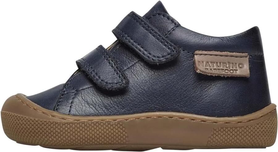 Eerste Staps Schoenen Jongens Barefoot Laarsjes met Klittenband Leer