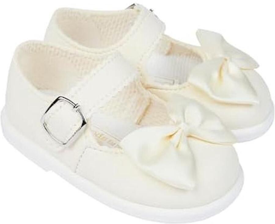 Eerste Walker Babyschoenen met Strik van Zacht Kunstleer