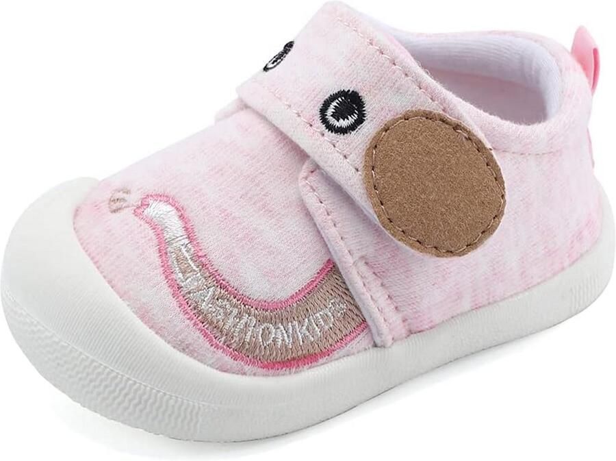 Eerste Wandelschoenen voor Baby en met Cartoon Ontwerp Anti-Slip Peuterschoenen