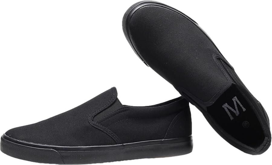 Effen Kleur Slip On Canvas Schoenen Mode Casual Sneakers Plimsolls