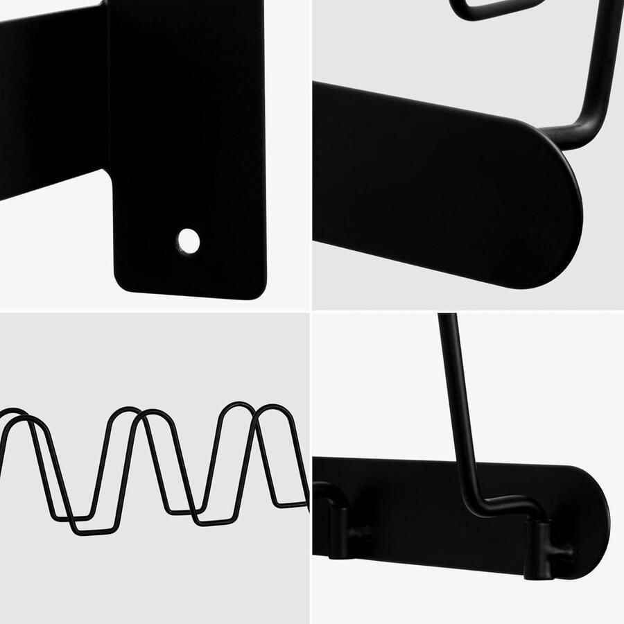 EGoods Schoenenrek voor aan de wand Opbergsysteem voor schoenen Pantoffels slippers sneakers pumps sandalen Voor alle ruimtes